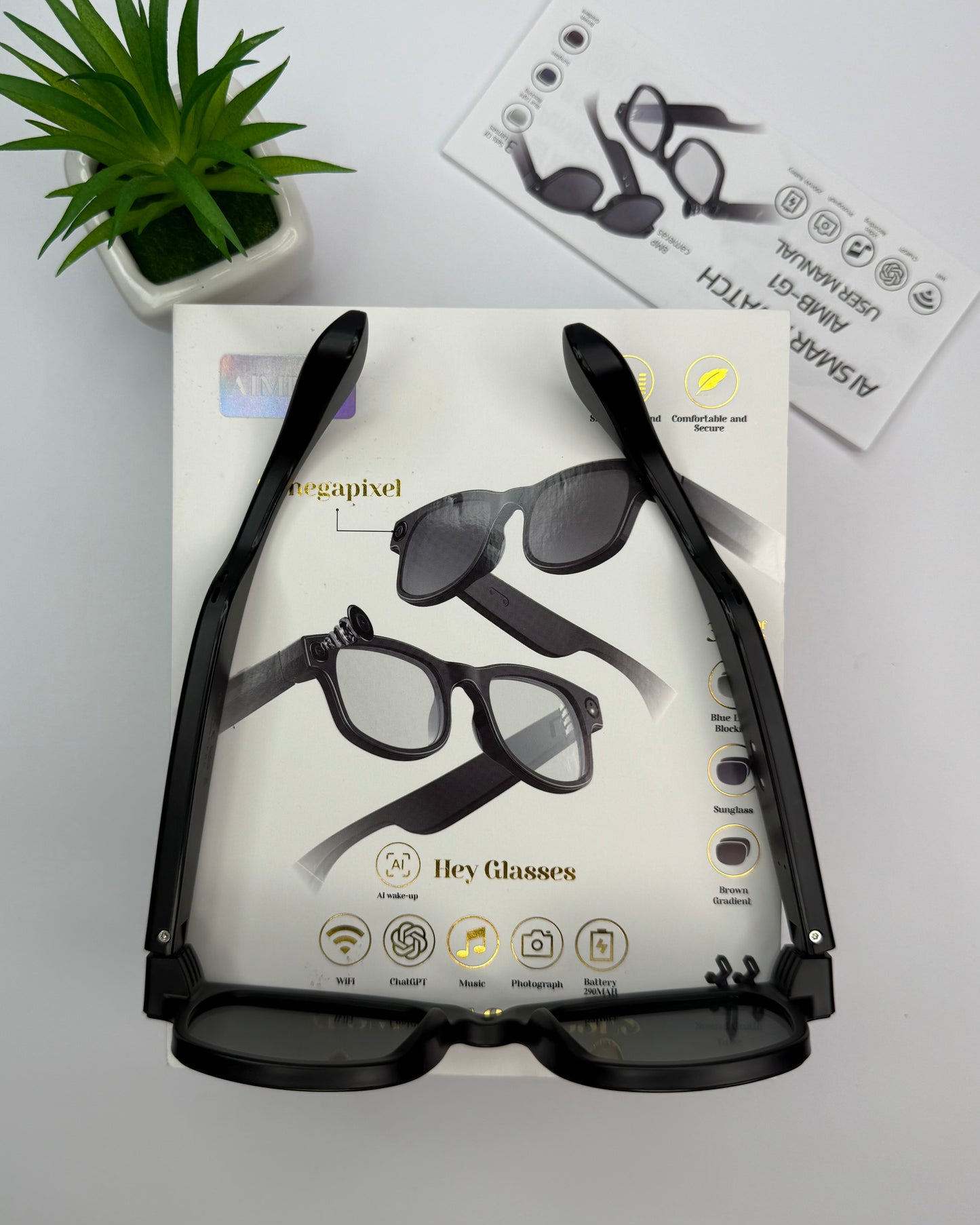 𝐀𝐈 𝐂𝐚𝐦𝐞𝐫𝐚 𝐆𝐥𝐚𝐬𝐬𝐞𝐬 – 𝟒𝐊 𝐑𝐞𝐜𝐨𝐫𝐝𝐢𝐧𝐠, 𝐕𝐨𝐢𝐜𝐞 𝐂𝐨𝐧𝐭𝐫𝐨𝐥, 𝐒𝐦𝐚𝐫𝐭 𝐖𝐞𝐚𝐫𝐚𝐛𝐥𝐞