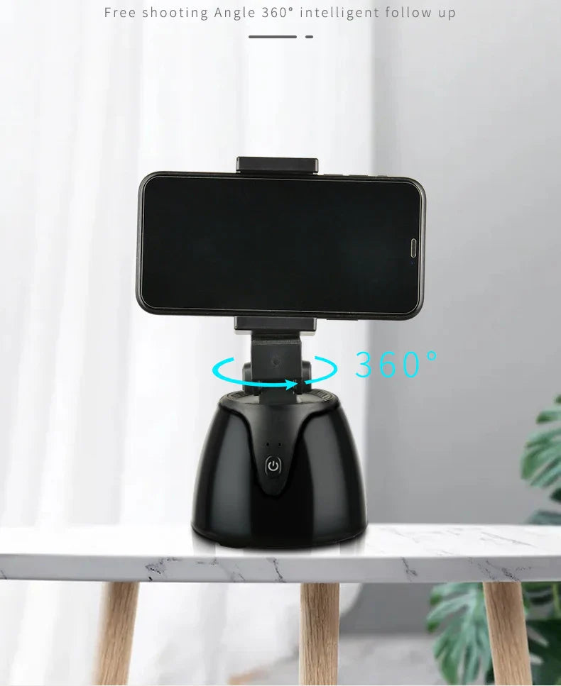 Auto Face Tracking 360-Degree Gimbal with AI