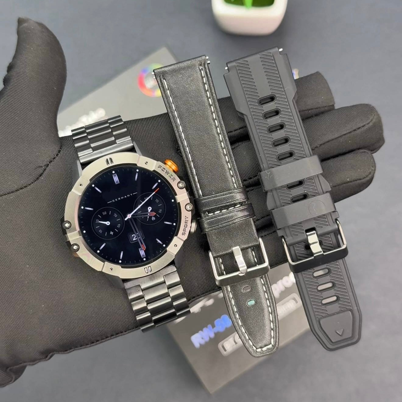 K9 German Smartwatch 2026 – Premium Rugged Design