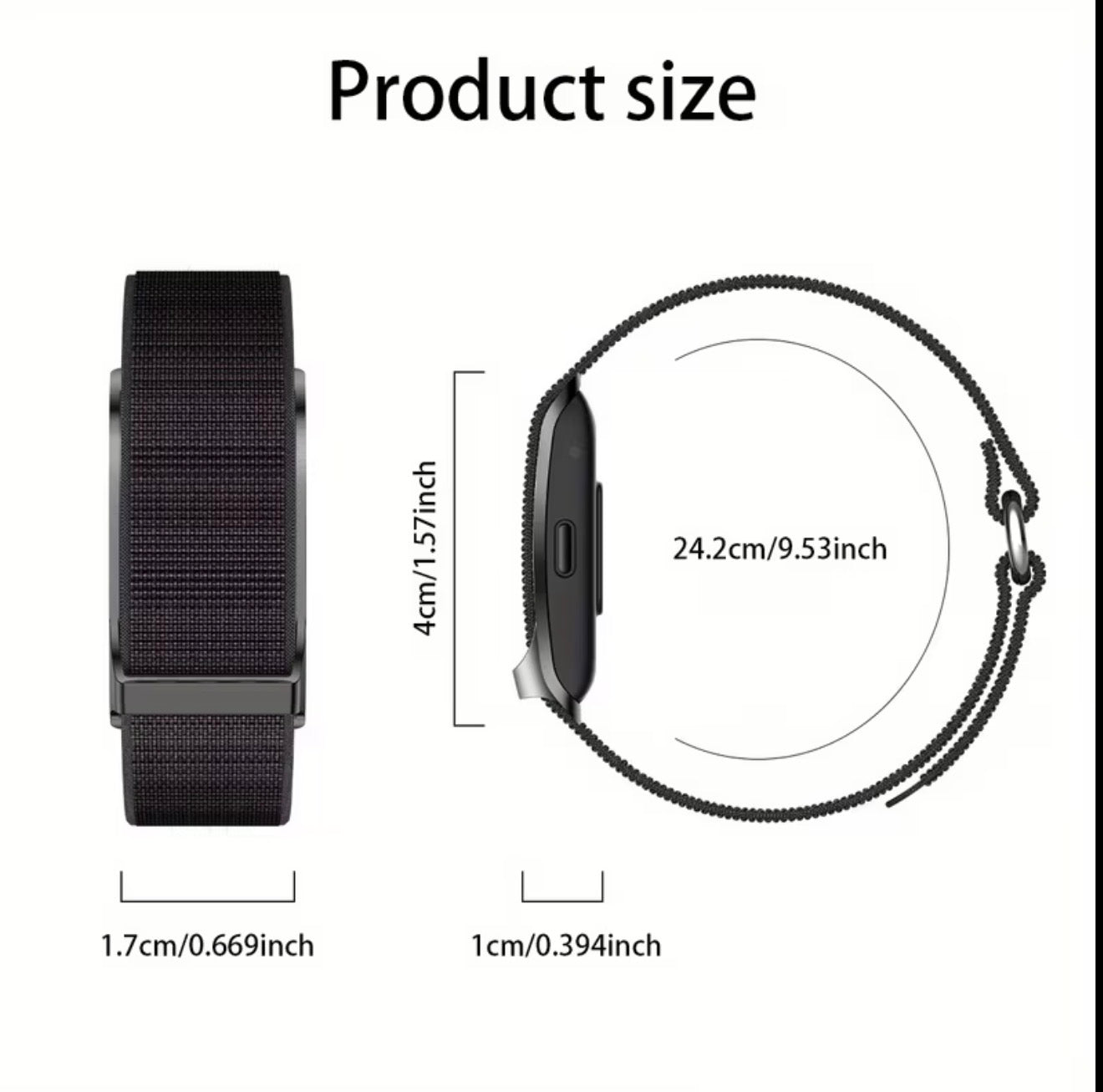 Pro Activity Tracker – 24/7 Heart Rate & Fitness Monitoring