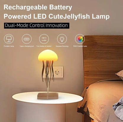 Dancing Legs Jellyfish Lamp with Touch Sensor