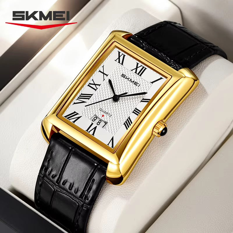 Original SKMEI Classic Leather Watch