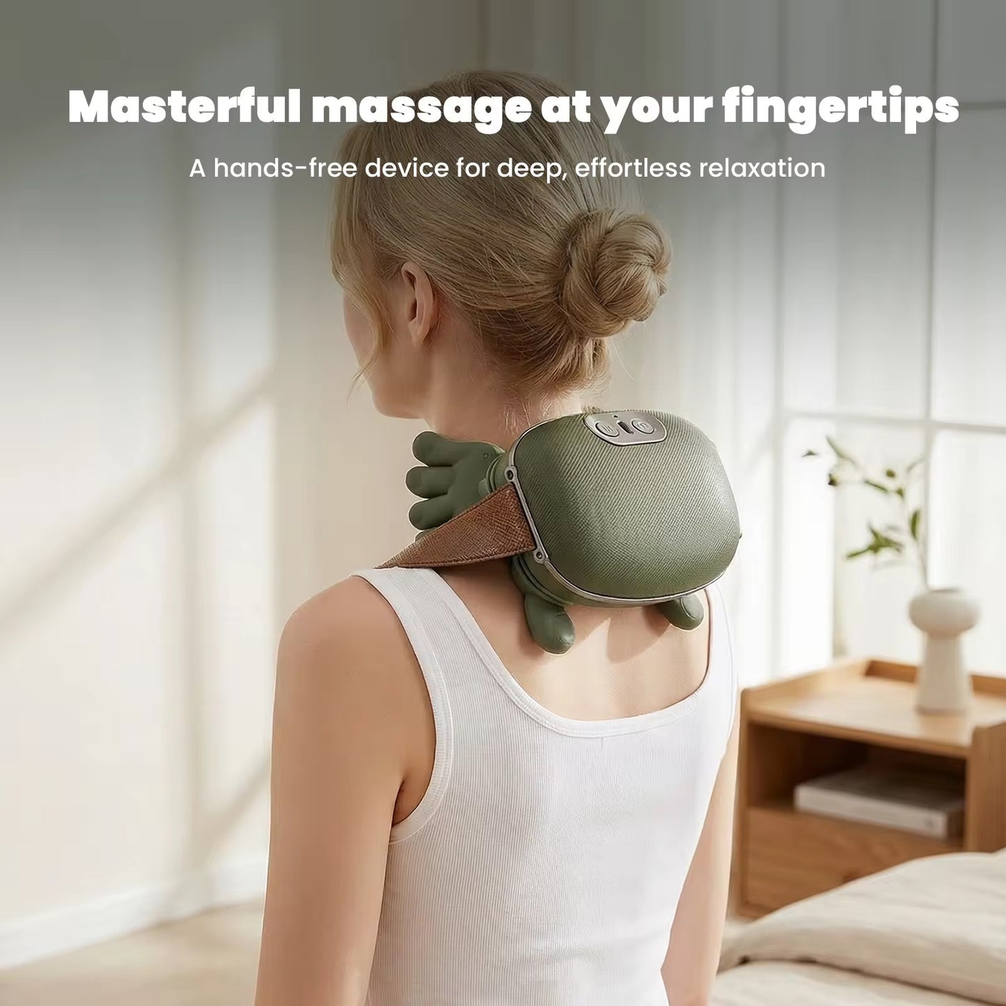 Deep  Vibration Massager With Heat Function