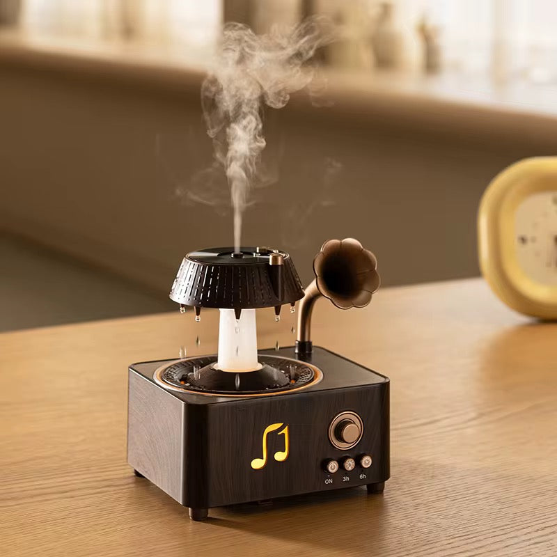 3-in-1 Device: Wireless Speaker, Aroma Humidifier & Relaxing Lamp