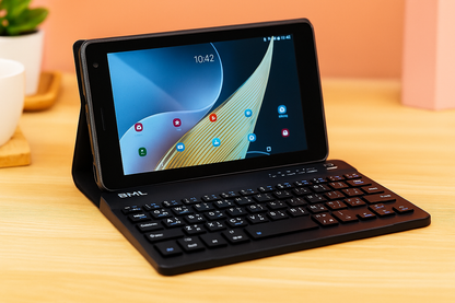 𝐓𝐚𝐛 𝐀𝟏𝟕 𝐰𝐢𝐭𝐡 𝐊𝐞𝐲𝐛𝐨𝐚𝐫𝐝, 𝟕 𝐢𝐧𝐜𝐡 𝐈𝐏𝐒 𝐃𝐢𝐬𝐩𝐥𝐚𝐲 𝟖𝐆𝐁 𝐑𝐀𝐌 𝟐𝟓𝟔𝐆𝐁 𝐑𝐨𝐦 - 𝐰𝐢𝐭𝐡 𝐏𝐨𝐰𝐞𝐫𝐟𝐮𝐥 𝟏𝟎𝟎𝟎𝟎𝐦𝐀𝐡 𝐁𝐚𝐭𝐭𝐞𝐫𝐲 𝐆𝐨𝐥𝐝