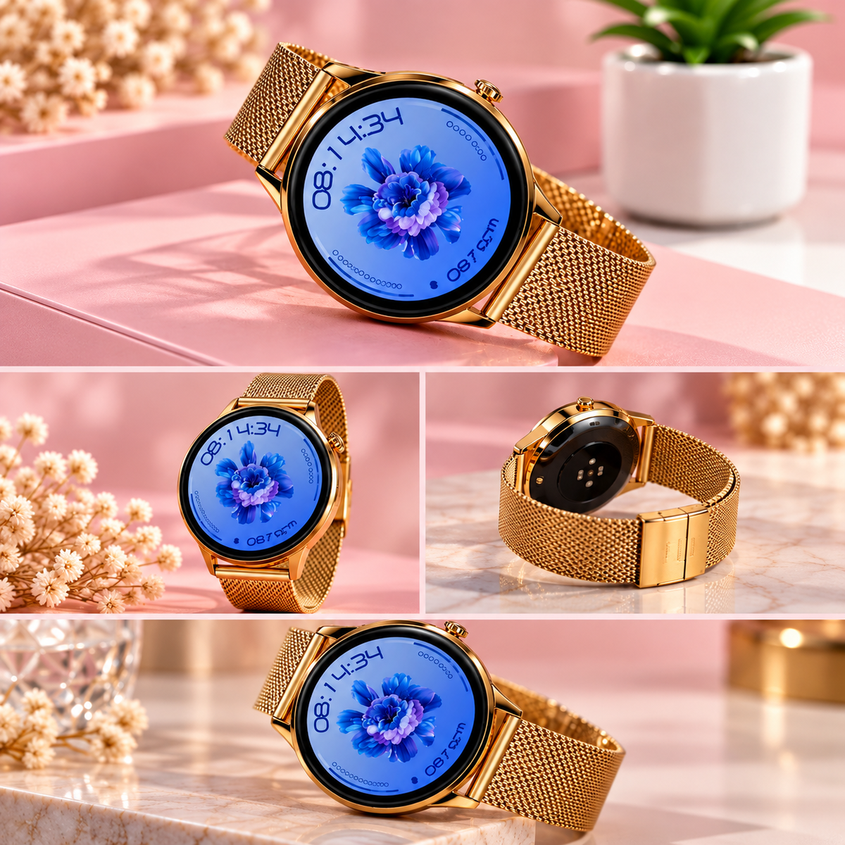 X-inova Germany Mini Smartwatch – 3 Interchangeable Straps