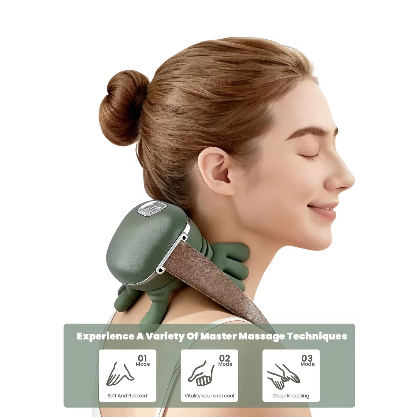 Deep  Vibration Massager With Heat Function