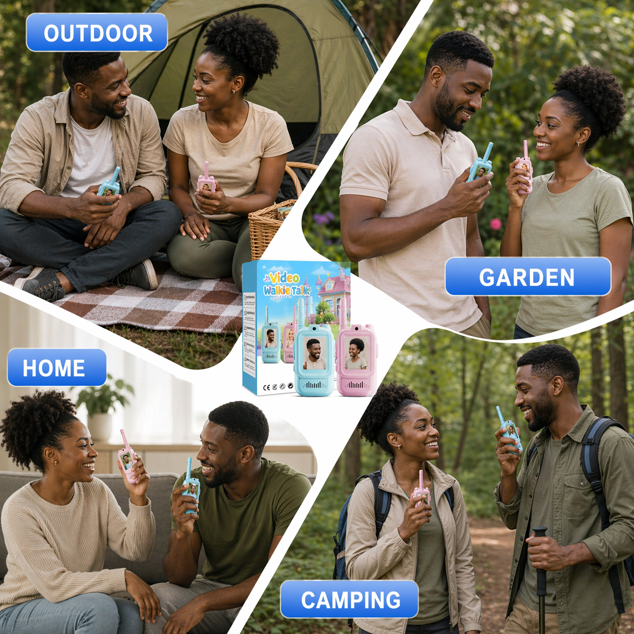 Couple Connect Walkie Talkie Set