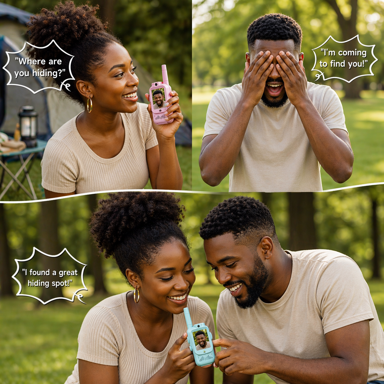 Couple Connect Walkie Talkie Set