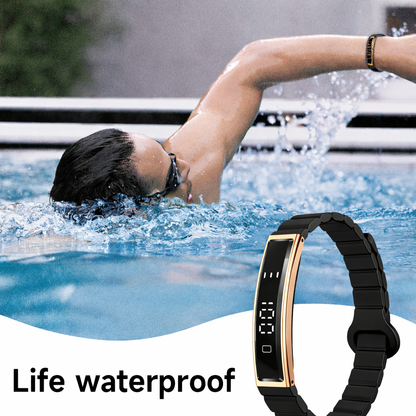 𝐋𝐮𝐱𝐮𝐫𝐲 𝐖𝐚𝐭𝐞𝐫𝐩𝐫𝐨𝐨𝐟 𝐒𝐦𝐚𝐫𝐭 𝐁𝐫𝐚𝐜𝐞𝐥𝐞𝐭 – 𝐇𝐞𝐚𝐫𝐭 𝐑𝐚𝐭𝐞 & 𝐀𝐜𝐭𝐢𝐯𝐢𝐭𝐲 𝐓𝐫𝐚𝐜𝐤𝐞𝐫