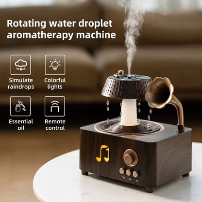 3-in-1 Device: Wireless Speaker, Aroma Humidifier & Relaxing Lamp