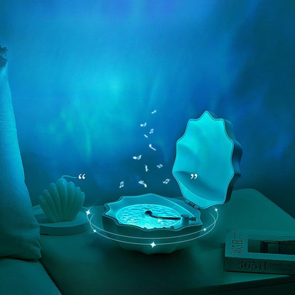 Ocean Wave LED Night Lamp & Bluetooth Speaker