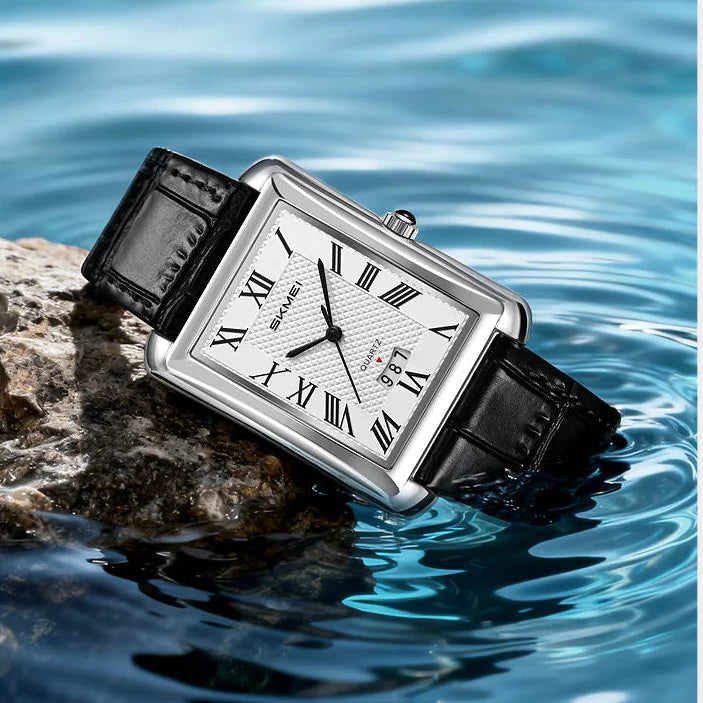 SKMEI Elite Classic Leather Watch