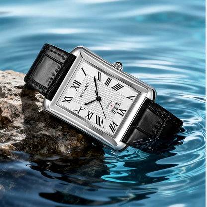 SKMEI Elite Classic Leather Watch