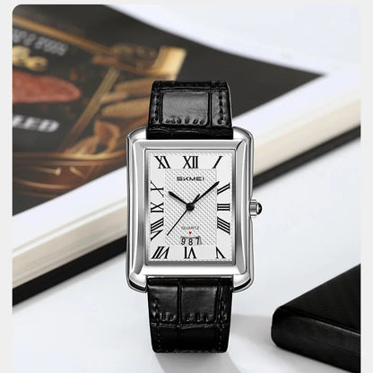 SKMEI Elite Classic Leather Watch