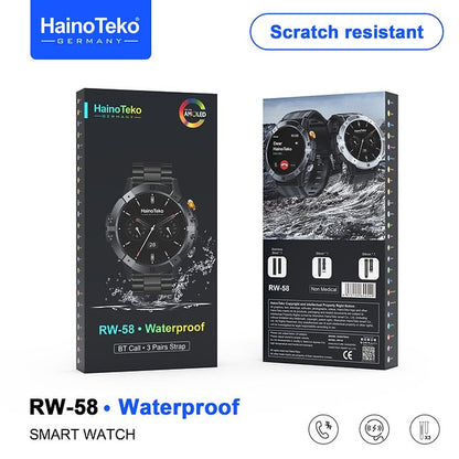 Haino Teko Germany Smartwatch 2026 – Premium Rugged Design