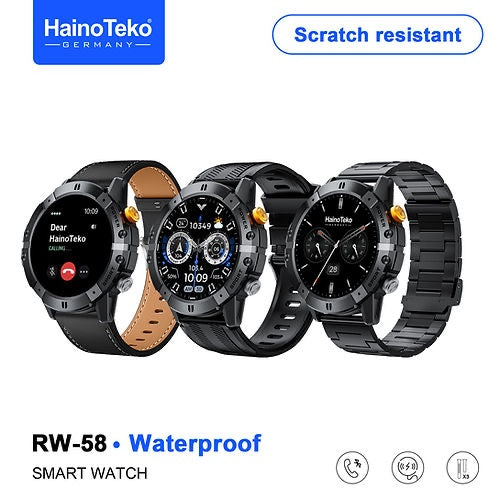 Haino Teko Germany Smartwatch 2026 – Premium Rugged Design