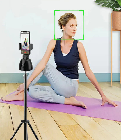 Auto Face Tracking 360-Degree Gimbal with AI